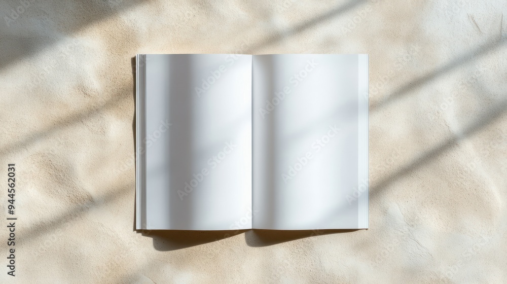 Blank Magazine Cover Mockup Versatile Design Template For Showcasing