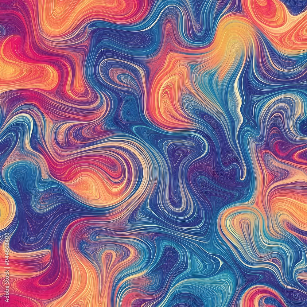 118. **Create a seamless pattern with dynamic, swirling lines in a vibrant, multi-color gradient.** 118. **Create a seamless pattern with dynamic, swirling lines in a vibrant, multi-color gradient.**