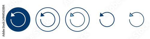 Refresh icon vector isolated on white background. Reload icon vector. Update icon. convert icon