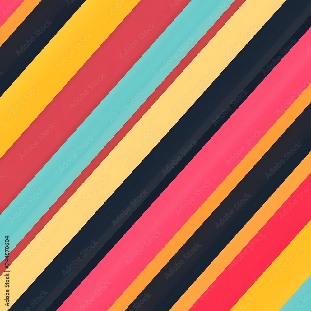 114. **Generate a seamless pattern of bold, colorful stripes in a retro, 80s-inspired design.** 114. **Generate a seamless pattern of bold, colorful stripes in a retro, 80s-inspired design.**