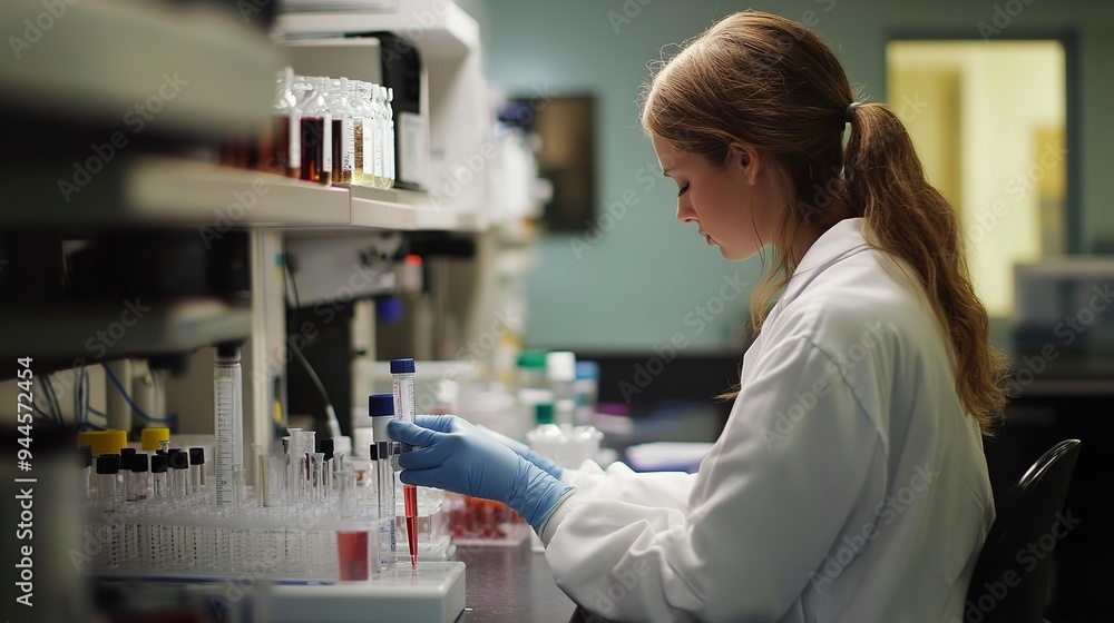 Biomedical research in biotechnology lab Biomedical research in biotechnology lab