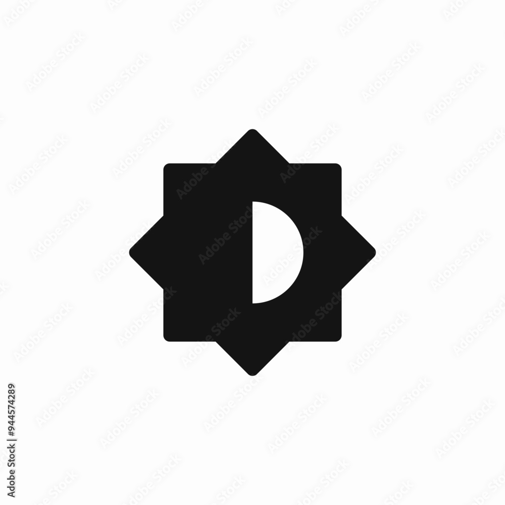 screen brightness level sign vector screen brightness level sign vector