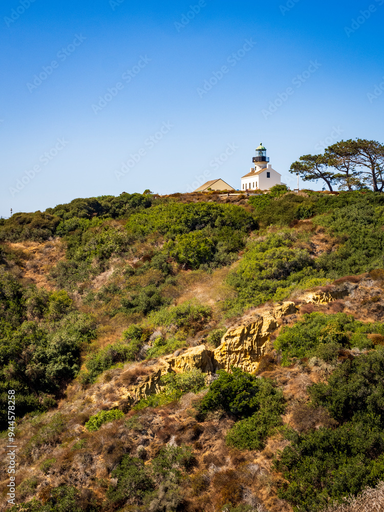 Lighthouse at Mt. Cabrillo National Park in San Diego, CA Lighthouse at Mt. Cabrillo National Park in San Diego, CA