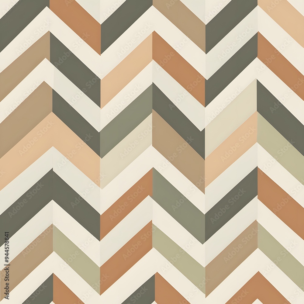 3. **Generate a seamless pattern with a modern chevron design in muted earth tones.** 3. **Generate a seamless pattern with a modern chevron design in muted earth tones.**