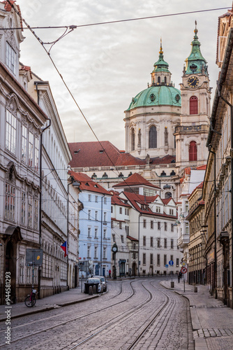 Saint Nicholas Church in Prague, Czech Republic