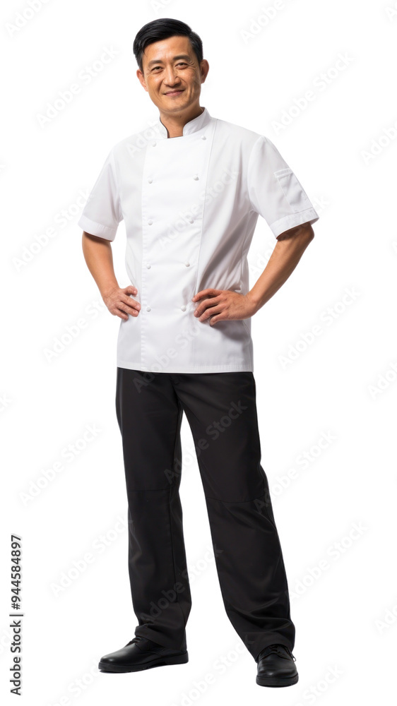 PNG A chef standing adult shoe. PNG A chef standing adult shoe.