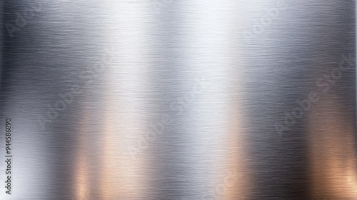 A matte tin texture forms the background, with its subtle grain and soft sheen creating an understated yet industrial feel. The smooth, muted surface adds depth and character to the metallic design.
