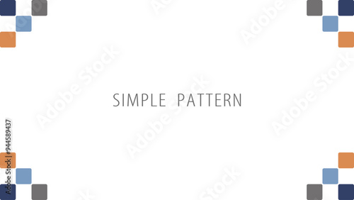 シンプルで落ち着いたカラーのフレーム