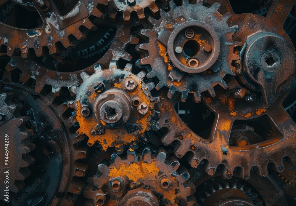 Rusty Gears Interlocking Rusty Gears Interlocking