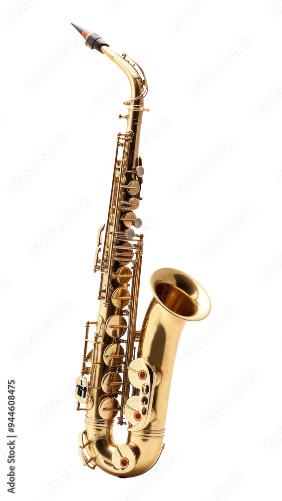Naklejka premium PNG Saxophone saxophonist performance euphonium.