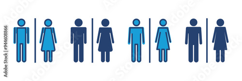 Toilet icon vector. restrooms icon vector. bathroom sign. wc, lavatory