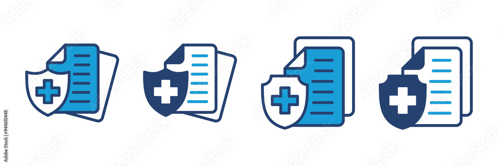 Medical insurance icon vector. health insurance icon Medical insurance icon vector. health insurance icon