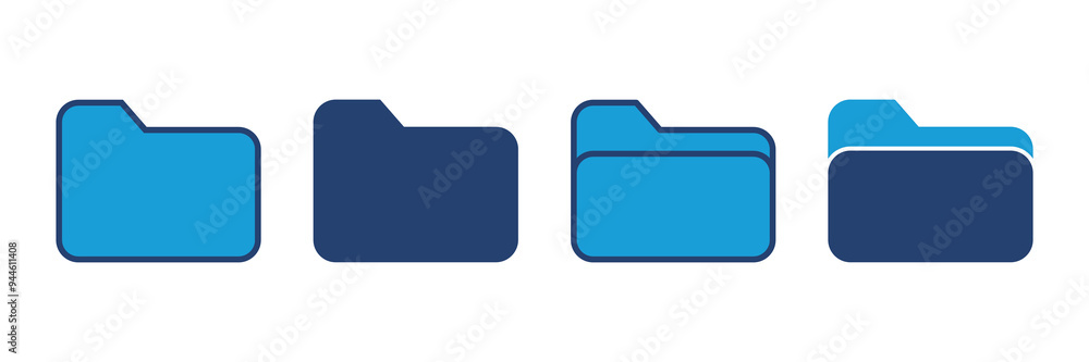 Folder icon vector. folder vector icon Folder icon vector. folder vector icon