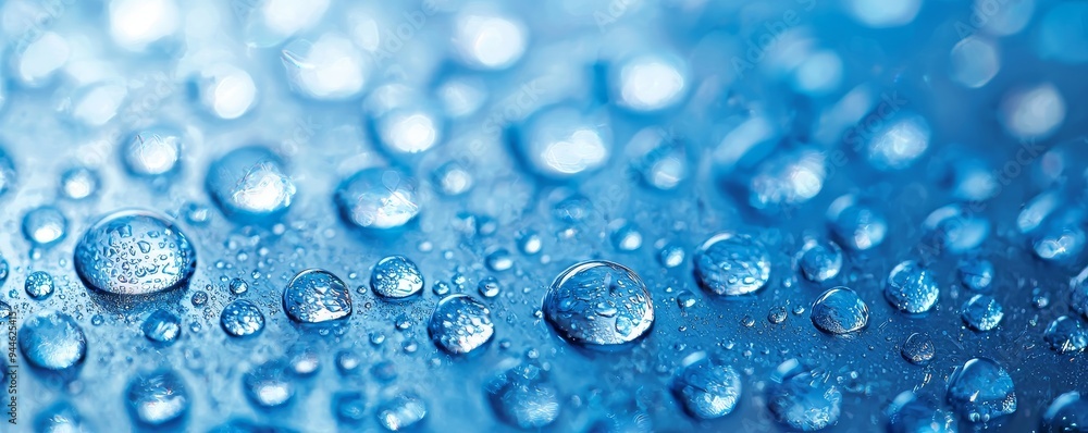 Water droplets, macro, close-up, transparent, wet, refreshing, Water droplets, macro, close-up, transparent, wet, refreshing,