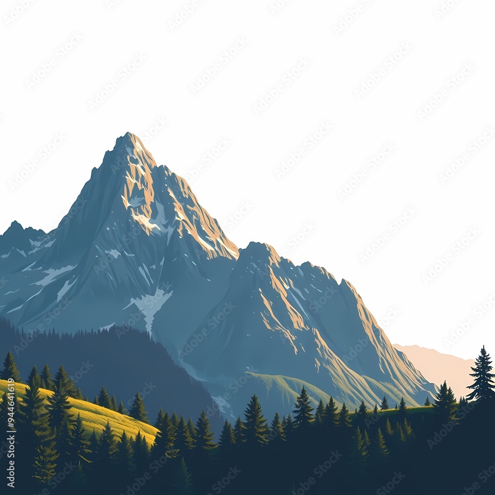 Naklejka premium mount hood state