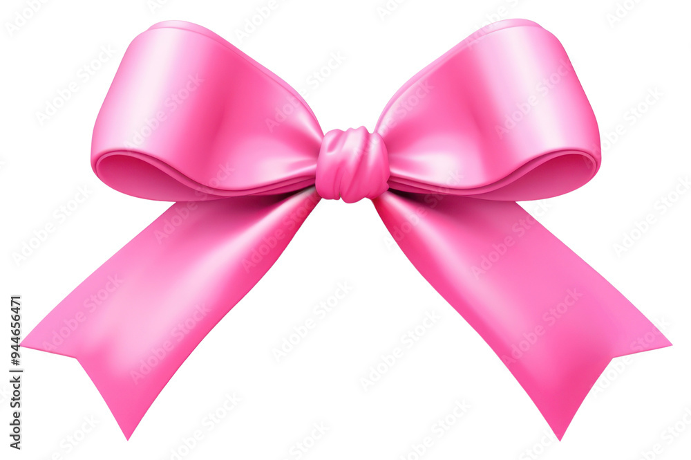 PNG Elegant pink ribbon bow PNG Elegant pink ribbon bow