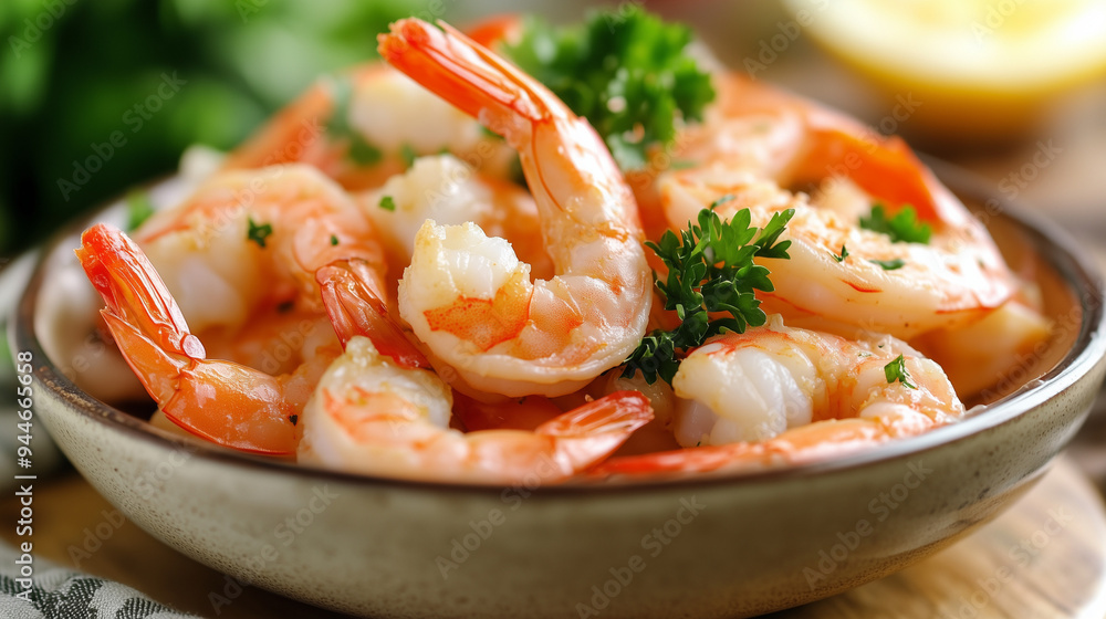 Fried shrimp with herbs, served with lime, garlic and white sauce. Seafood. Homemade Caribbean shrimp.
Restaurant serving. AI generation Fried shrimp with herbs, served with lime, garlic and white sauce. Seafood. Homemade Caribbean shrimp.
Restaurant serving. AI generation