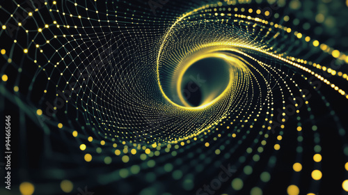 Wallpaper Mural Abstract digital spiral line background electromagnetic wave background Innovation digital background information technology background The background is the background. gradient wave digital wave Torontodigital.ca