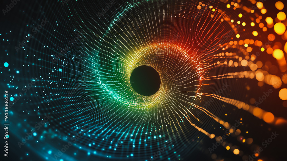 Abstract digital spiral line background electromagnetic wave background Innovation digital background information technology background The background is the background. gradient wave digital wave Abstract digital spiral line background electromagnetic wave background Innovation digital background information technology background The background is the background. gradient wave digital wave