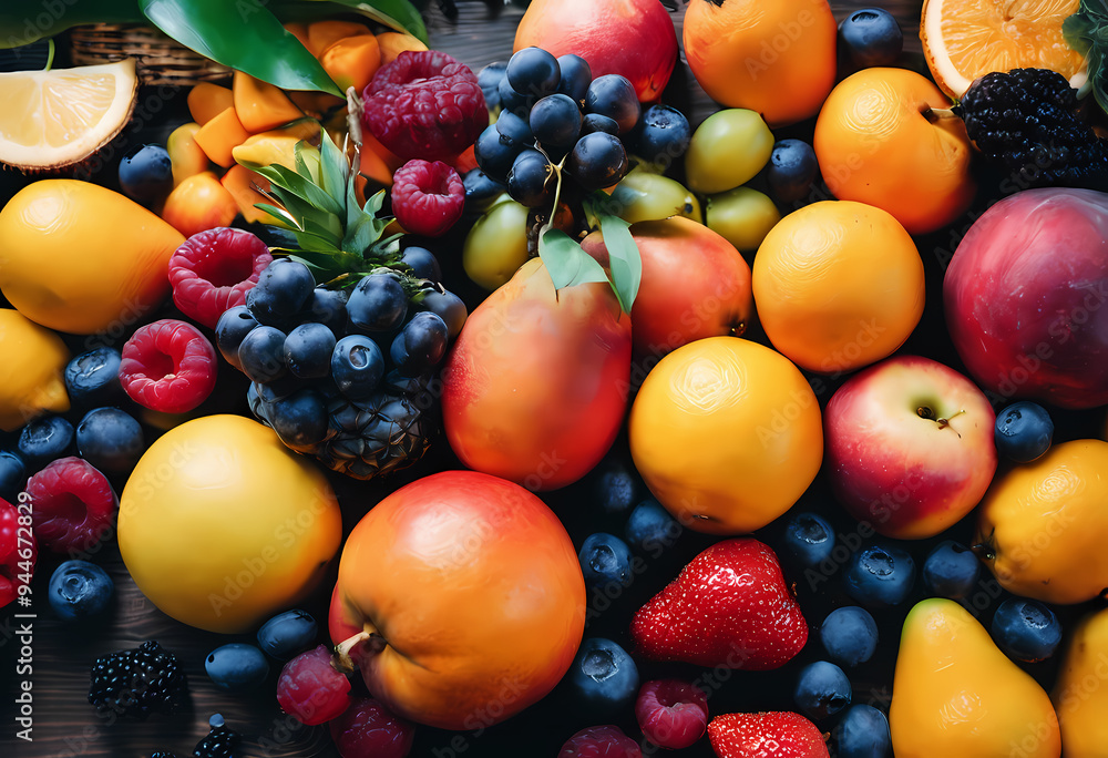 exotics fruits and berries exotics fruits and berries