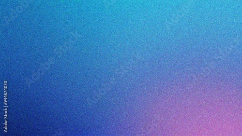 Blue purple grainy gradient abstract background, noise texture effect, banner poster header design