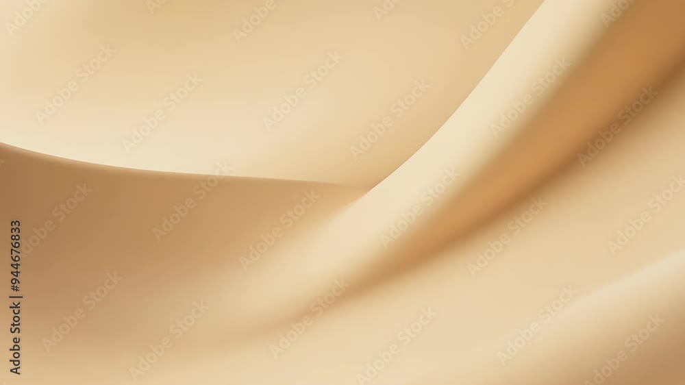 Smooth flowing waves in shades of beige and brown creating an elegant and minimalistic abstract background. Smooth flowing waves in shades of beige and brown creating an elegant and minimalistic abstract background.