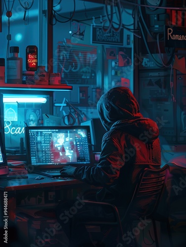 Digital Deception: Romance Scam Exposed,Love Lure: The Cybercrime of Romance Scams