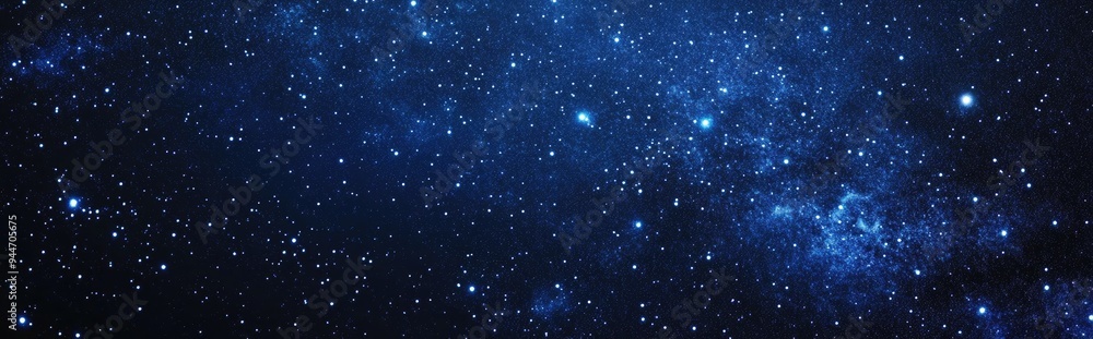 Fototapeta premium Background night sky with stars in a 3D cartoon rendering