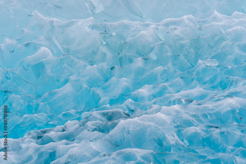 Obraz premium Detail of iceberg in glacial bay at Tracy Arm Fjord in Alaska
