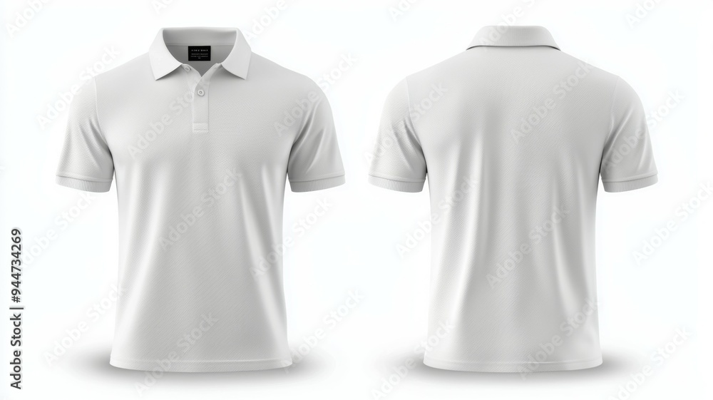 A white shirt with a logo on the front A white shirt with a logo on the front