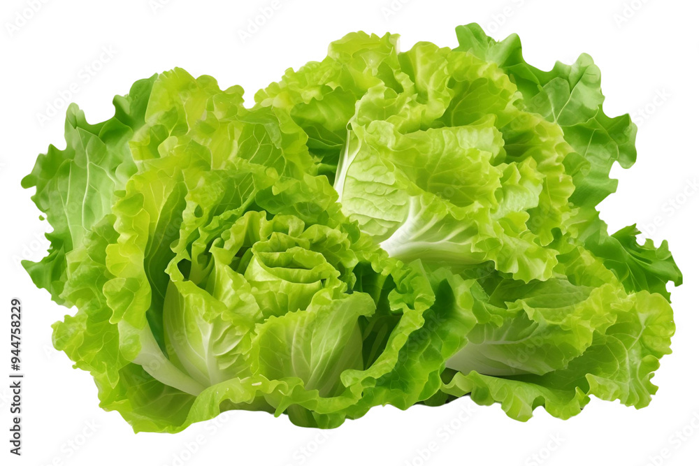 lettuce vegetable on transparent background lettuce vegetable on transparent background