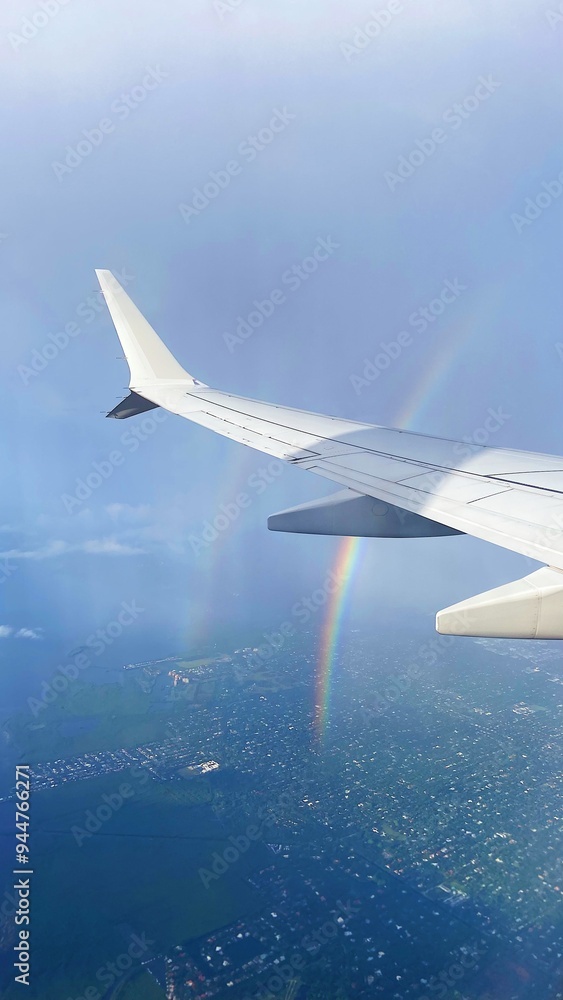Fototapeta premium airplane in the sky