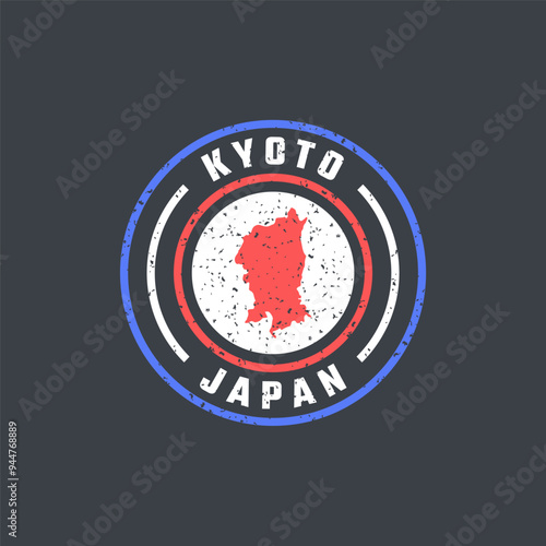 Kyoto japan badge
