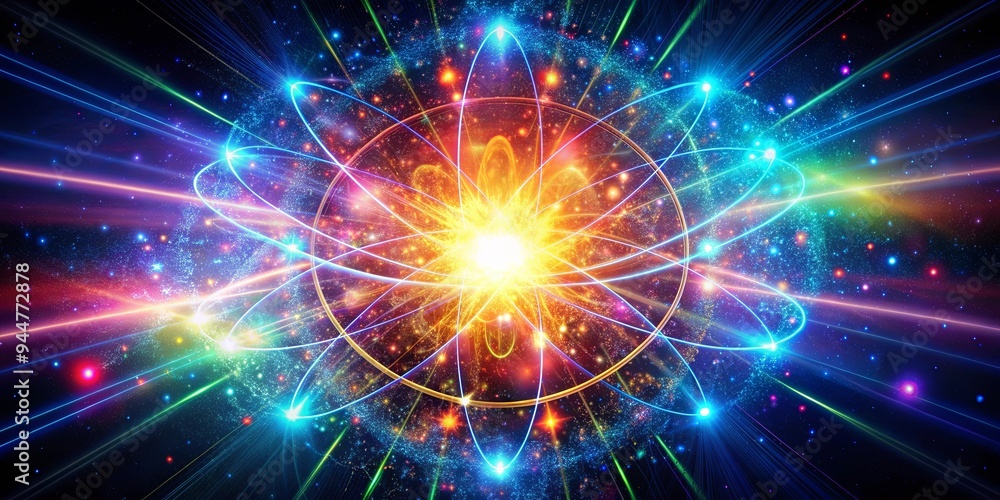 Vibrant glowing atom reactor bursting with vibrant energy and cosmic particles, energy, vibrant, glowing, atom, reactor Vibrant glowing atom reactor bursting with vibrant energy and cosmic particles, energy, vibrant, glowing, atom, reactor