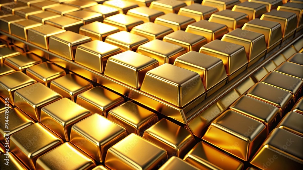 Golden bars stacked to reflect wealth, golden, bars, stack, reflect, wealth, money, finance, luxurious, luxury, investment Golden bars stacked to reflect wealth, golden, bars, stack, reflect, wealth, money, finance, luxurious, luxury, investment