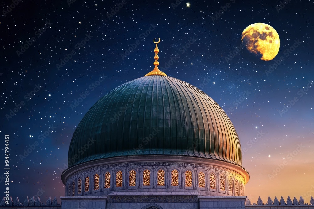 Musque Dome Night Building with Sky Moon Sunset Background Mubaruk Greeting Islam Ramadan Element Masjid Aqsa Hajj Kaaba Umrah Eid Arabian Religion Islamic Muhammad Arab Muslim Greeting with ai Musque Dome Night Building with Sky Moon Sunset Background Mubaruk Greeting Islam Ramadan Element Masjid Aqsa Hajj Kaaba Umrah Eid Arabian Religion Islamic Muhammad Arab Muslim Greeting with ai