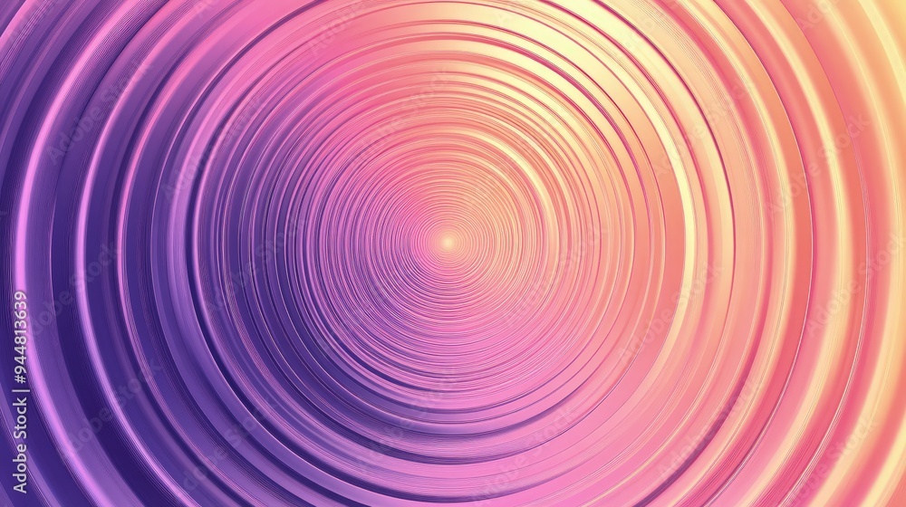 Circular patterns, concentric rings, gradient hues, soft spotlight Circular patterns, concentric rings, gradient hues, soft spotlight