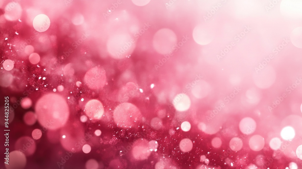 Abstract pink background with bokeh lights Digital illustration Abstract pink background with bokeh lights Digital illustration
