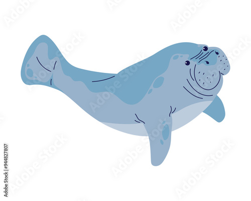 sea cow aquatic animal