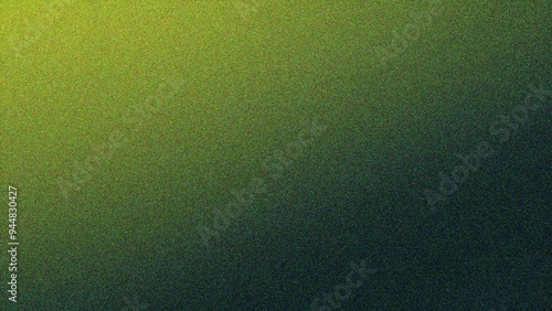 Grainy poster background, abstract dark green color noisy color gradient shape texture banner header cover backdrop design