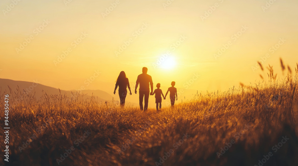 custom made wallpaper toronto digitalBuilding the foundations for a future family. AI generative.