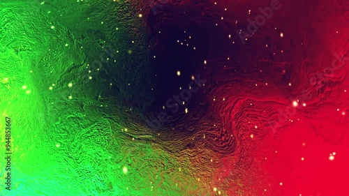 Abstract colorful liquid