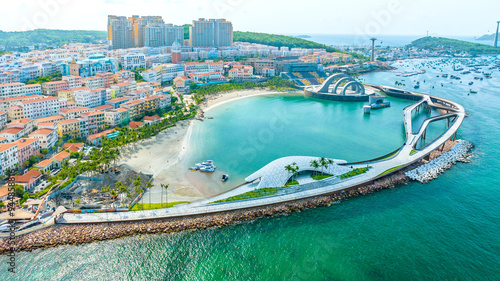 Wallpaper Mural Aerial view of Cau Hon or Kiss bridge, Phu Quoc Island, Vietnam Torontodigital.ca