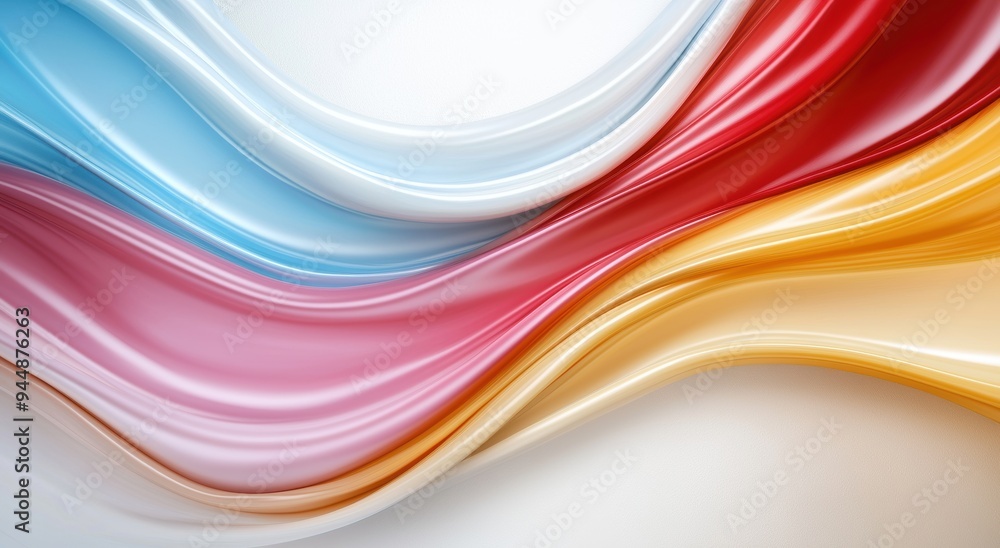 Colorful abstract background with flowing waves of vibrant hues Colorful abstract background with flowing waves of vibrant hues