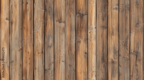 Wooden planks arranged vertically, showcasing a rustic texture with natural wood grain patterns and variations in color.