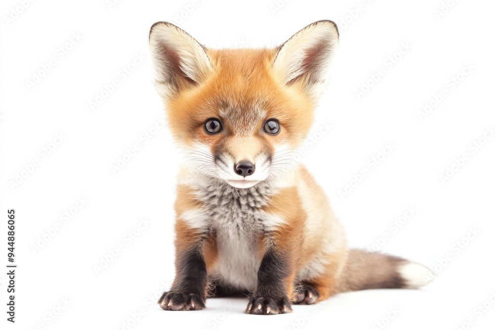 A Cute Red Fox Kit A Cute Red Fox Kit