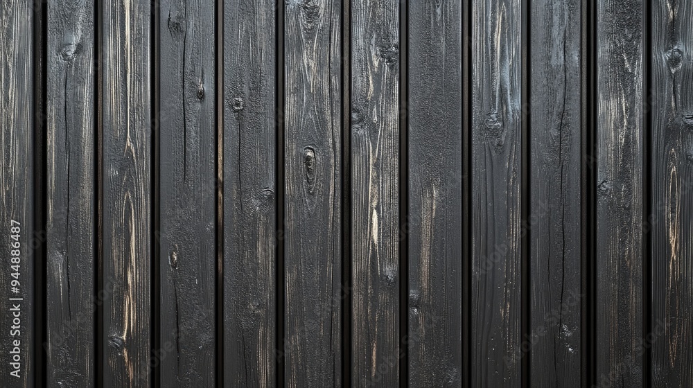 3D rendering of a gray flat wooden background featuring vertical boards 3D rendering of a gray flat wooden background featuring vertical boards