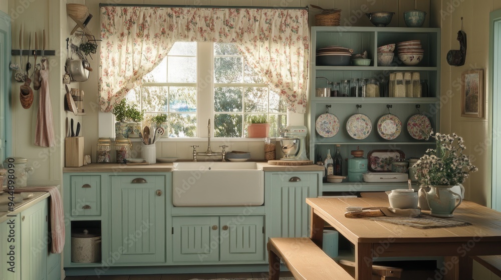 Rustic Kitchen with Farmhouse Charm Rustic Kitchen with Farmhouse Charm