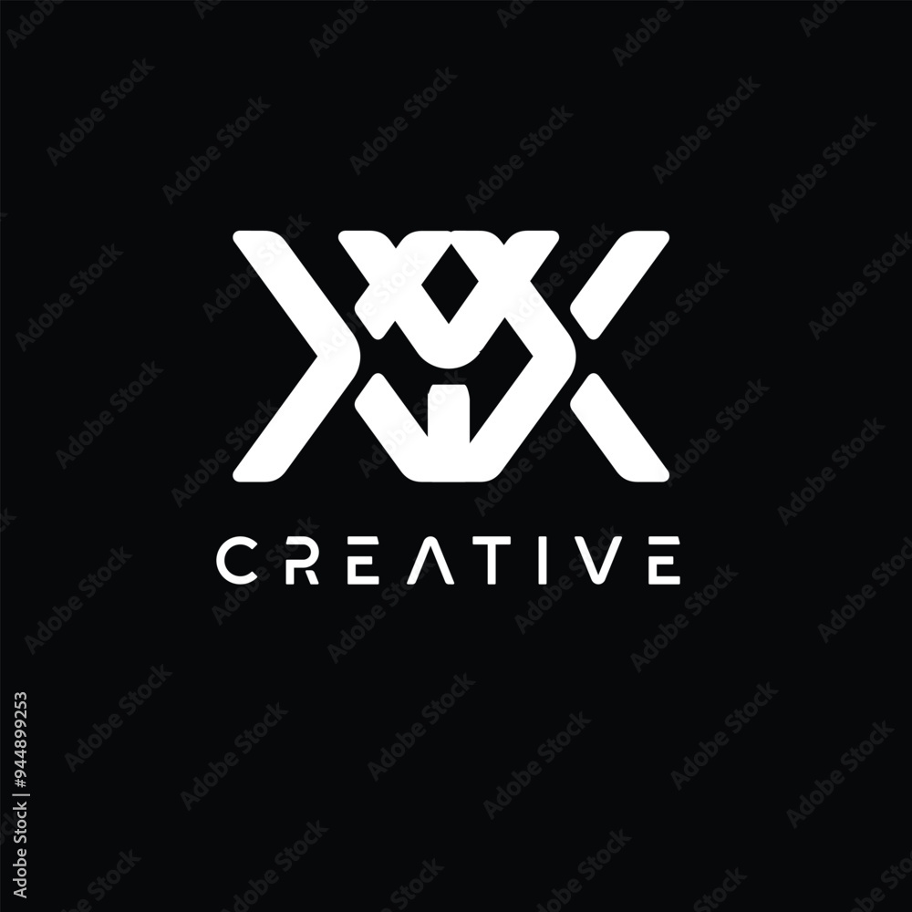 The XYX logo text features bold, modern typography that reflects a sleek and contemporary design. The XYX logo text features bold, modern typography that reflects a sleek and contemporary design.