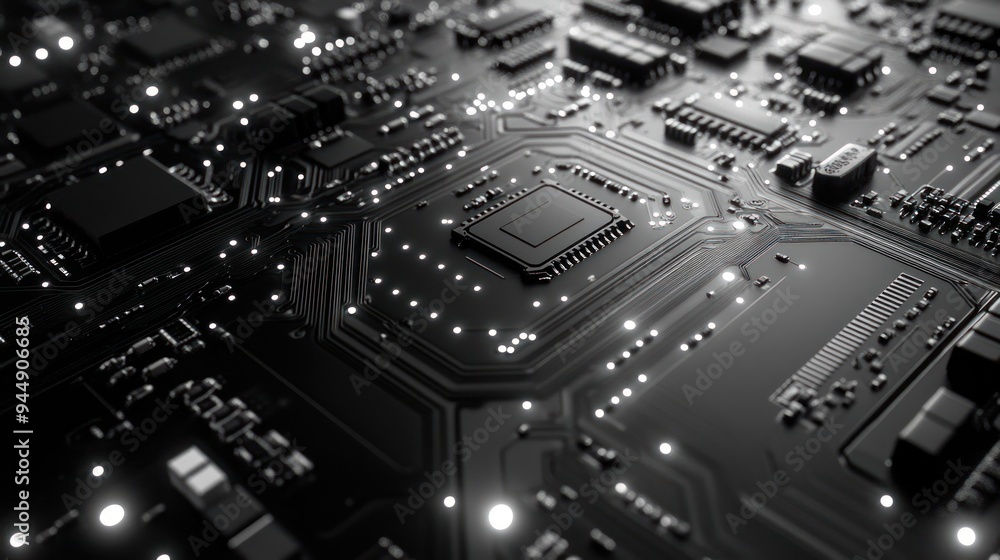 Close-up of a Circuit Board Close-up of a Circuit Board